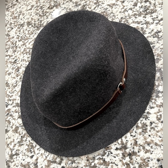 NWT . . .  Rag & Bone Floppy Wool Fedora  |  Mid Grey Melange main image 3